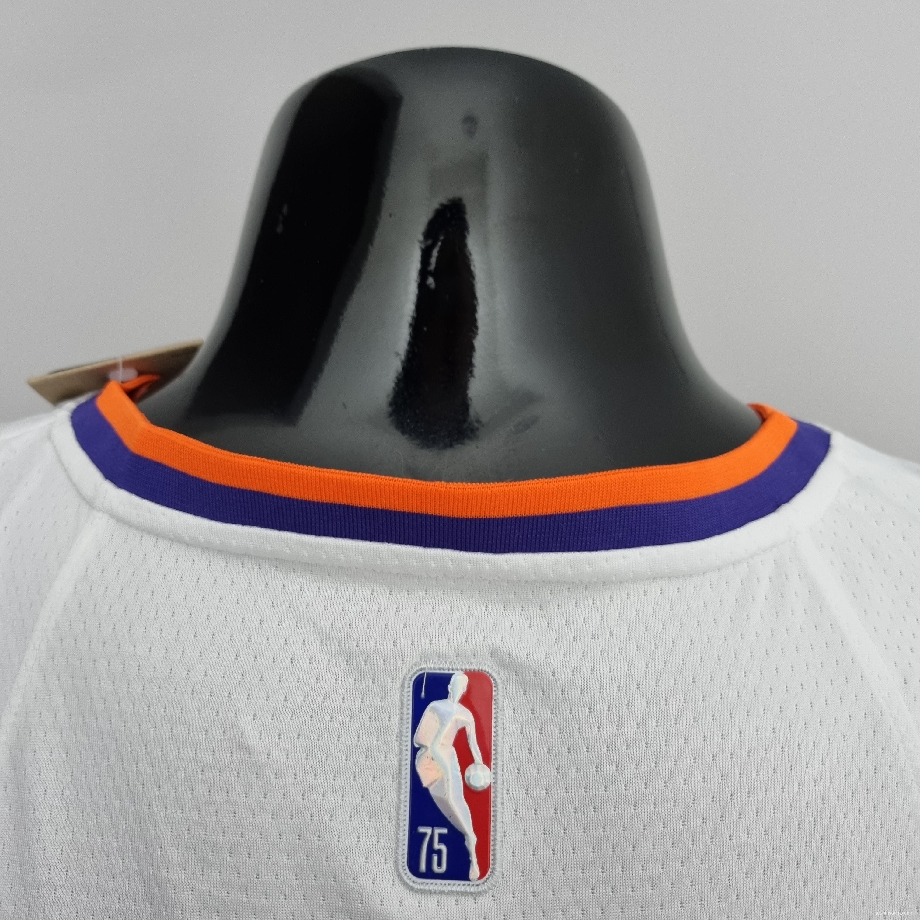 75th Anniversary Ayton #22 Phoenix Suns White NBA Jersey