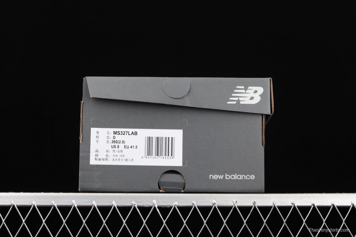 New Balance MS327 series breathable embossed retro leisure sports jogging shoes MS327LAB