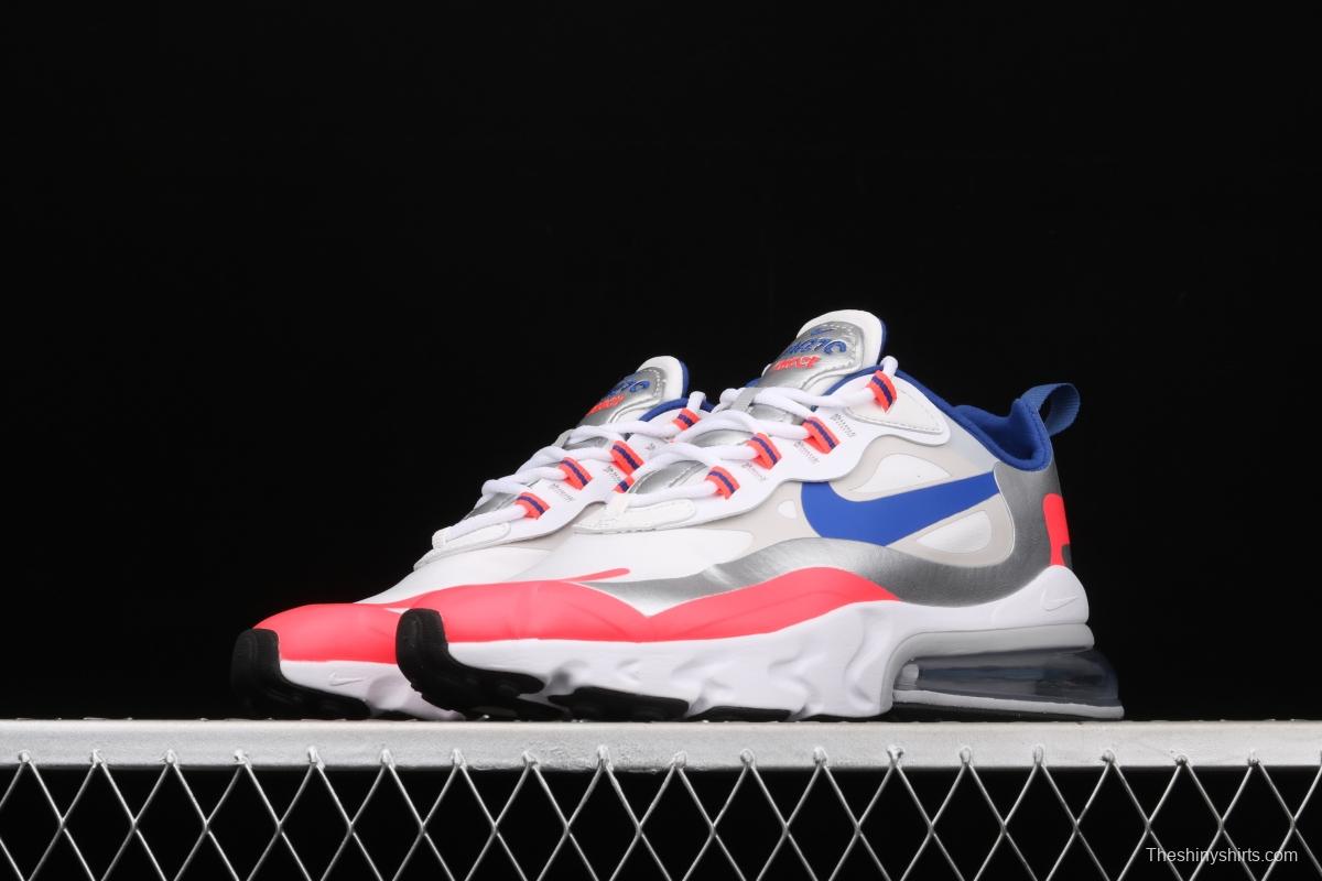 NIKE Air Max 270React new high-frequency mesh function half-palm air cushion cushioning running cloth shoes CW3094-100