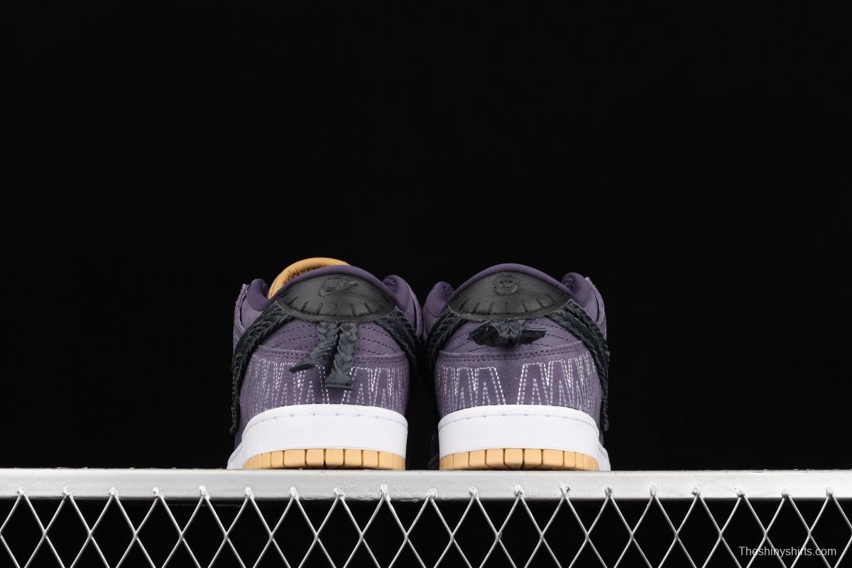 NIKE SB DUNK Low limited color N7 purple dunk series vintage low-top skateboard shoes DN1441-500