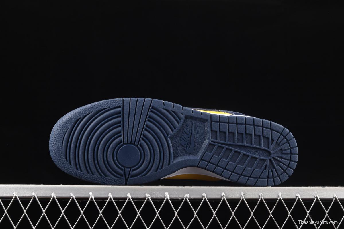 NIKE SB DUNK Low Michigan Michigan color buckle broken backboard fashion casual board shoes DD1391-700