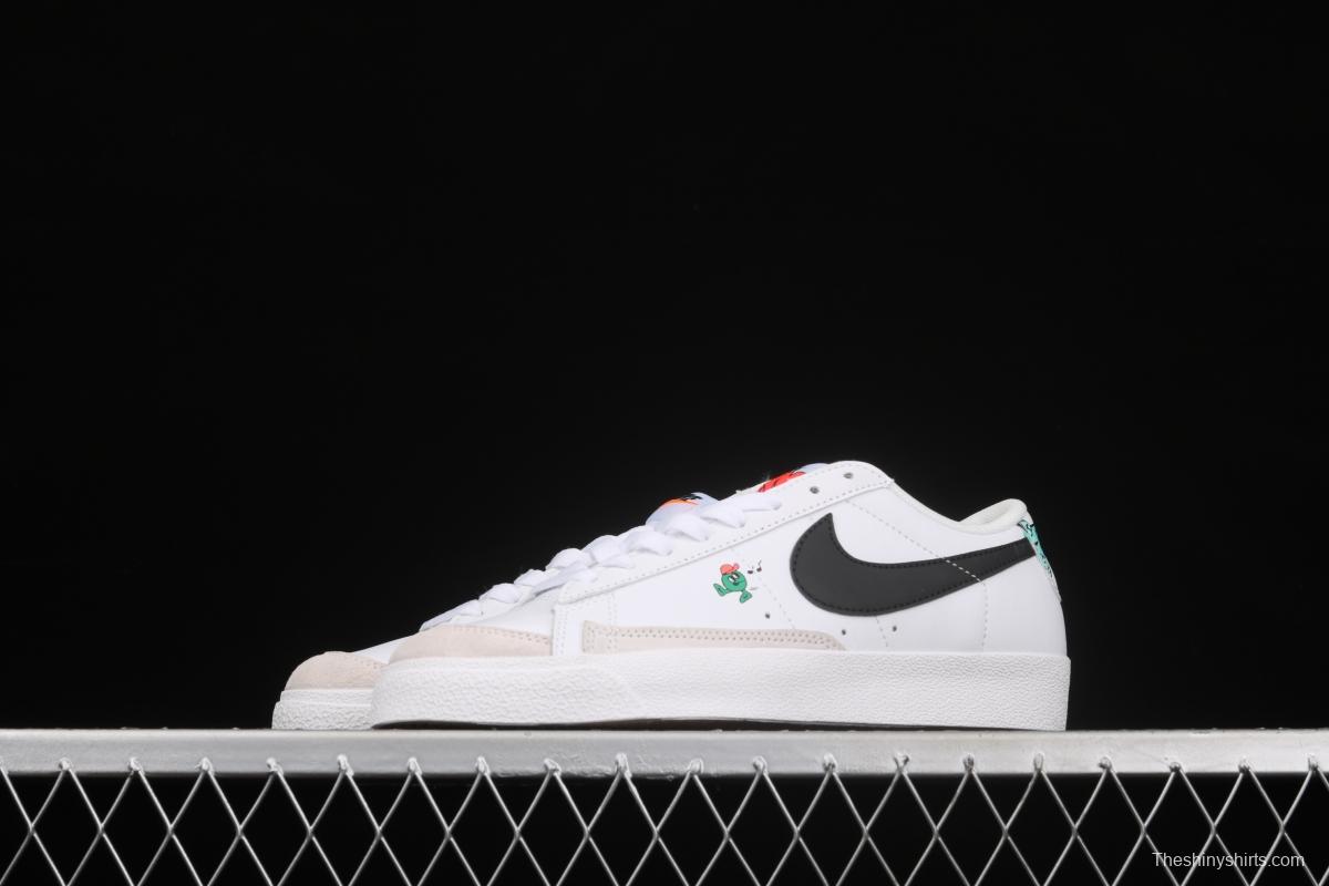 NIKE Blazer Low Basketball Boy Trail Blazers low-top casual board shoes DJ5201-106