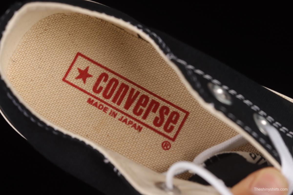 Converse All Star J 1980s Converse high-end branch line Japanese-made classic low-top sneakers