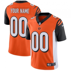 Men's Orange Alternate Custom Limited Team Jersey