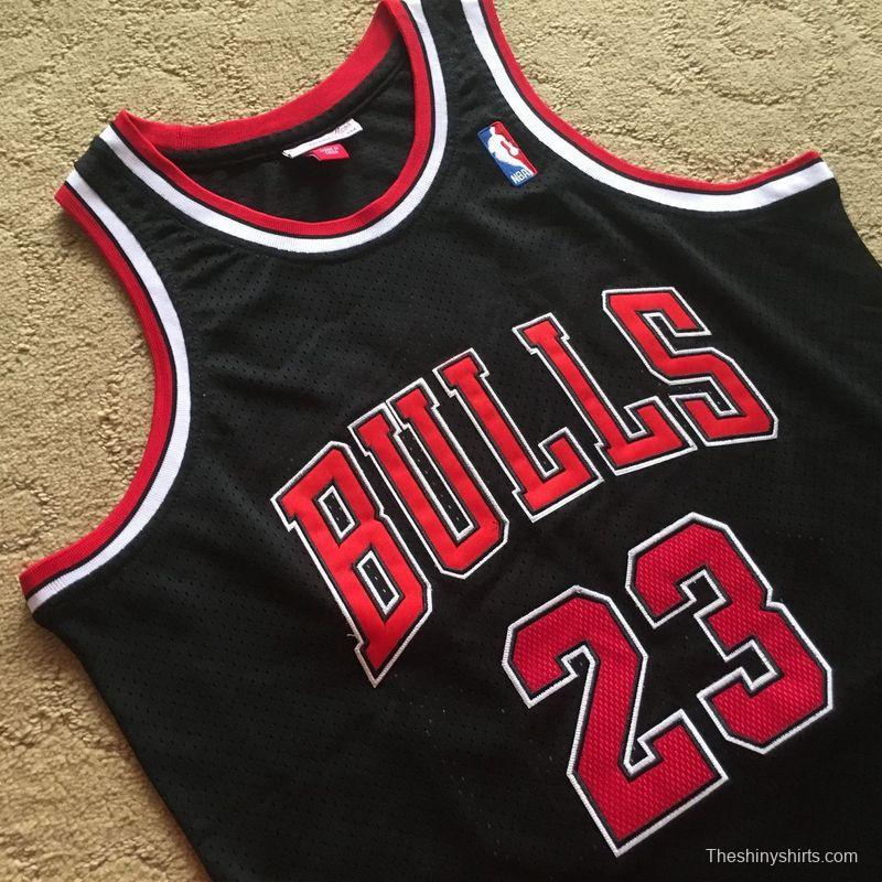 Men's Michael Jordan Black Retro Classic Team Jersey