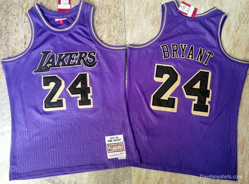 Men's Kobe Bryant Purple Retro Classic Team Jersey