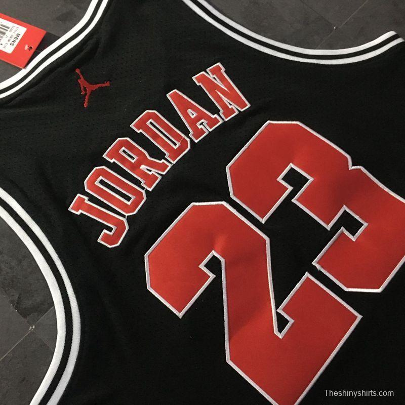 Men's Michael Jordan Black Retro Classic Team Jersey