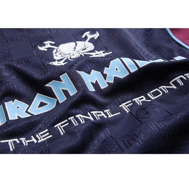 Retro 2011 West Ham United x Iron Maiden Home Jersey