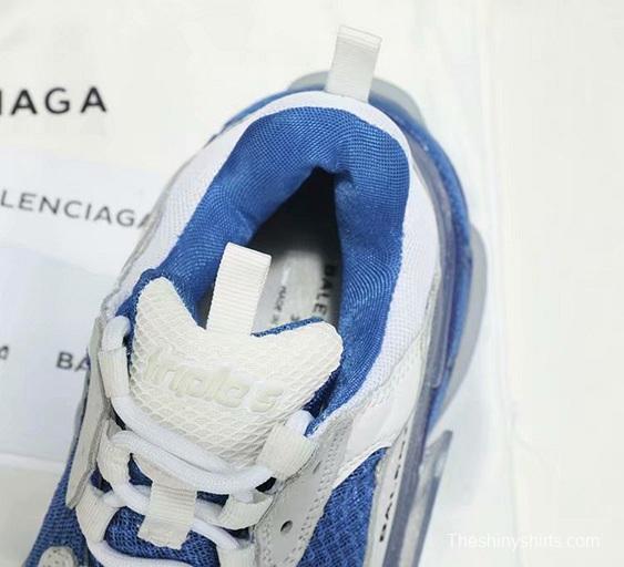 Men/Women Balenciaga Triple-S Sneaker Blue/White Item 6380340