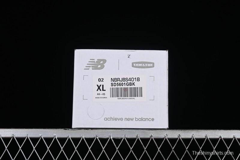 New Balance NB x TAW&TOE Collaboration Black Ultra-Soft Cloud Cushion Beach Sandals Flip Flops - SD5601GBK