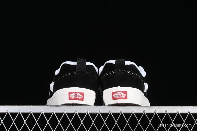 Vans Classics Knu Skool Retro Skate Shoes with Chunky Silhouette - VN0009QCBF2