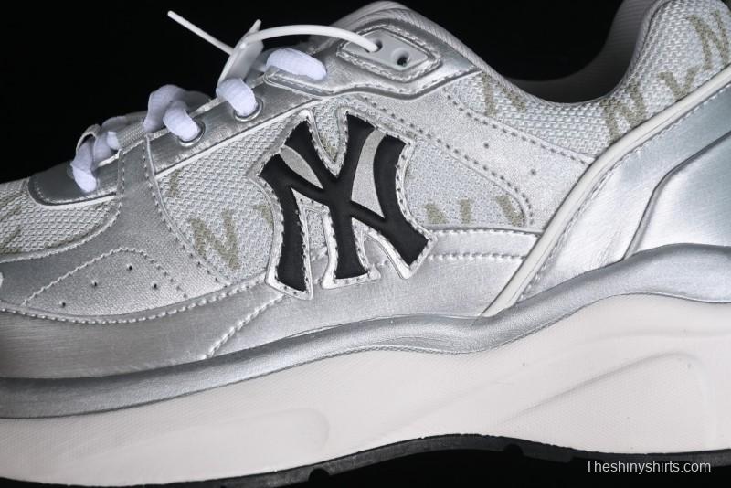 New York Yankees NY MLB Fast Ball Classic Monogram 24SS Retro Casual Running Shoes - 3ARNFSB4N50SS