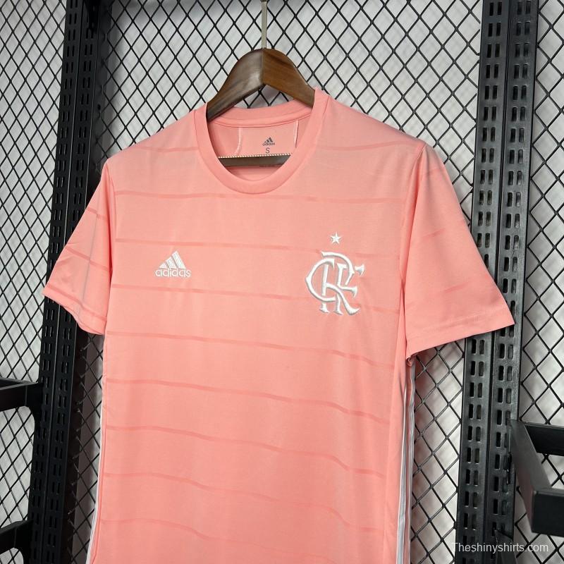 Retro 21/22 Flamengo Pink October Rosa Jersey