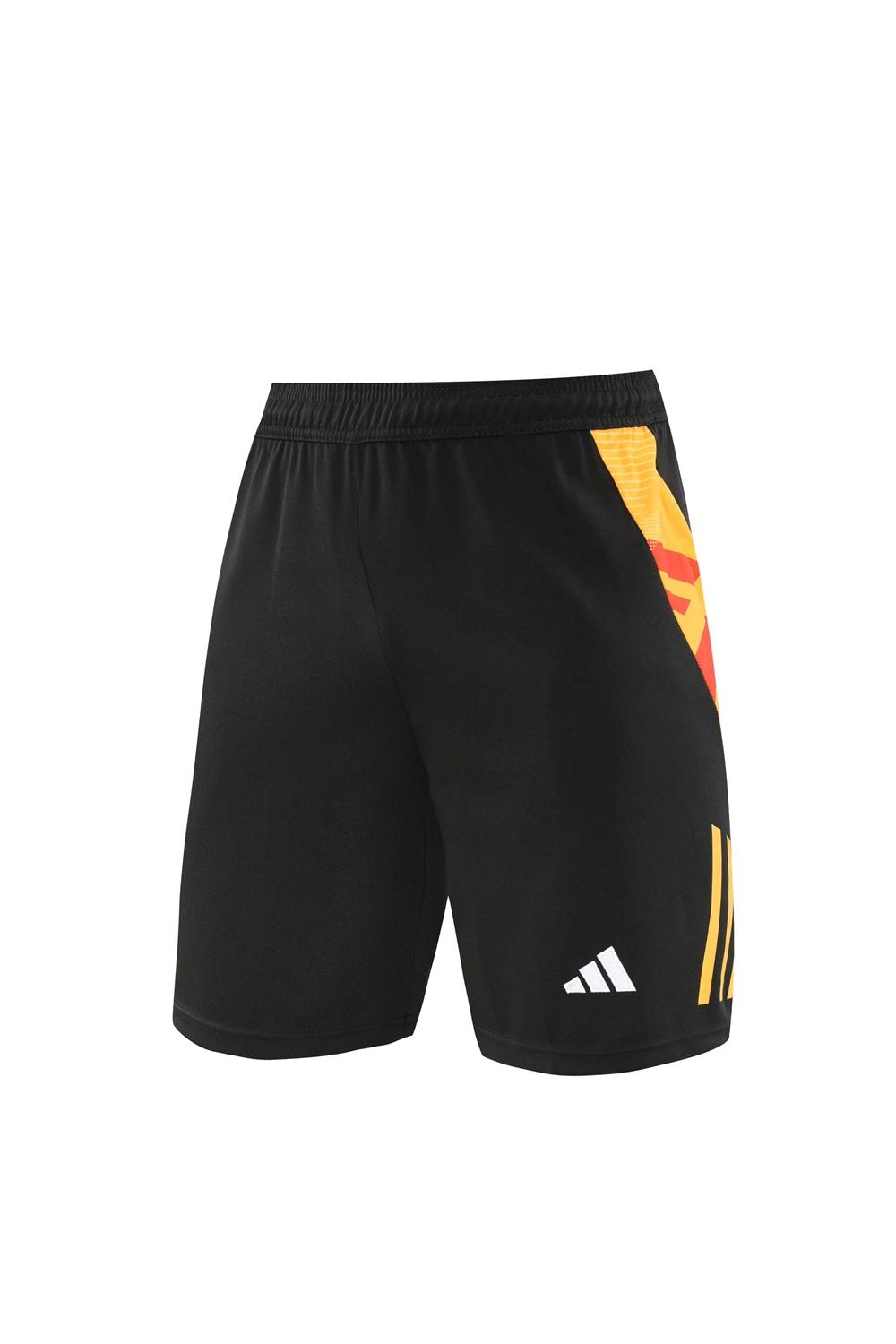 2024 Adidas Red/Yellow Short Sleeve Jersey+Shorts