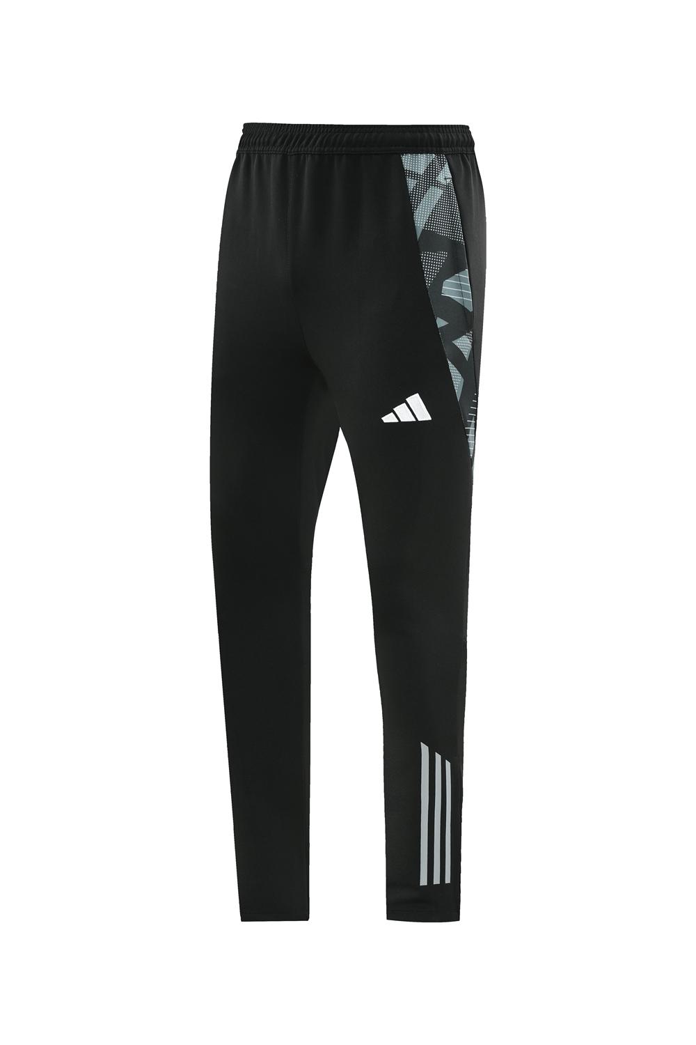 24/25 Adidas Black Full Zipper Jacket +Long Pants