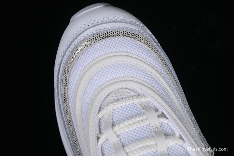Nike Air Max 97 Retro Running Shoes with Full-Sole Air Cushion - FQ8889-100
