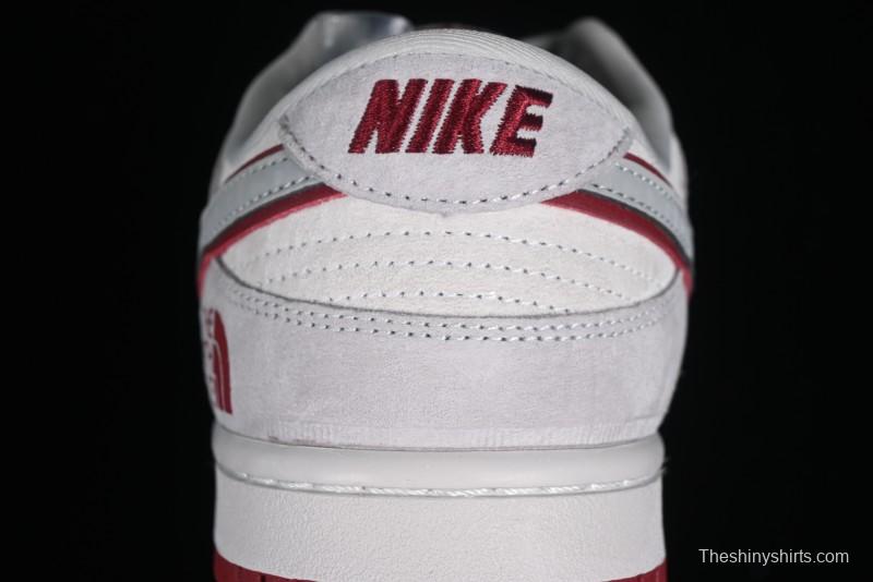 Nike Dunk Low The North Face CDG Collaboration - Grey Skateboard Shoes - DQ1098-336