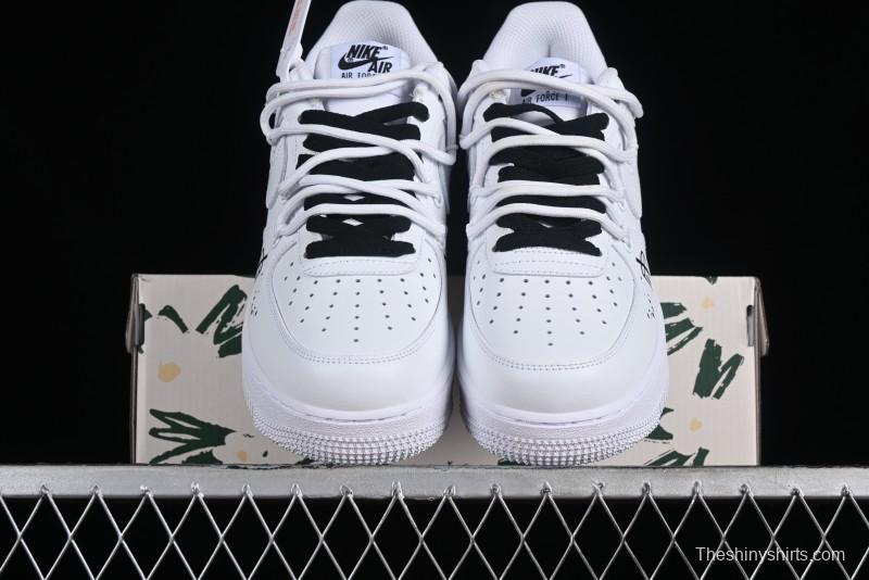 Nike Air Force 1 '07 Low Graffiti Casual Sneakers - CV9879-541