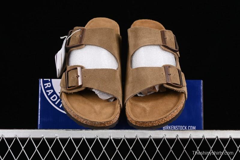 Birkenstock Birkenstock Sandals Series Soft Suede Leather with Lambswool Insole and Cork Midsole - G.D4
