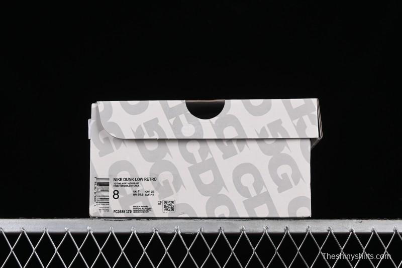 Nike Dunk Low The North Face CDG Collaboration - Green SB Low Top Skateboarding Shoes - FC1688-179