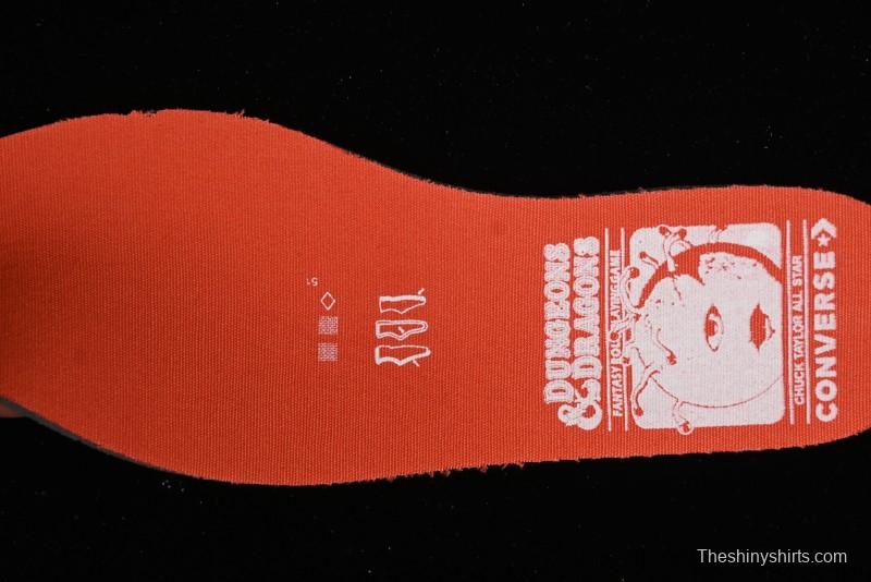 Converse Chuck Taylor High Top Casual Sneakers with Dungeons & Dragons 50th Anniversary Collaboration Design - A09883C