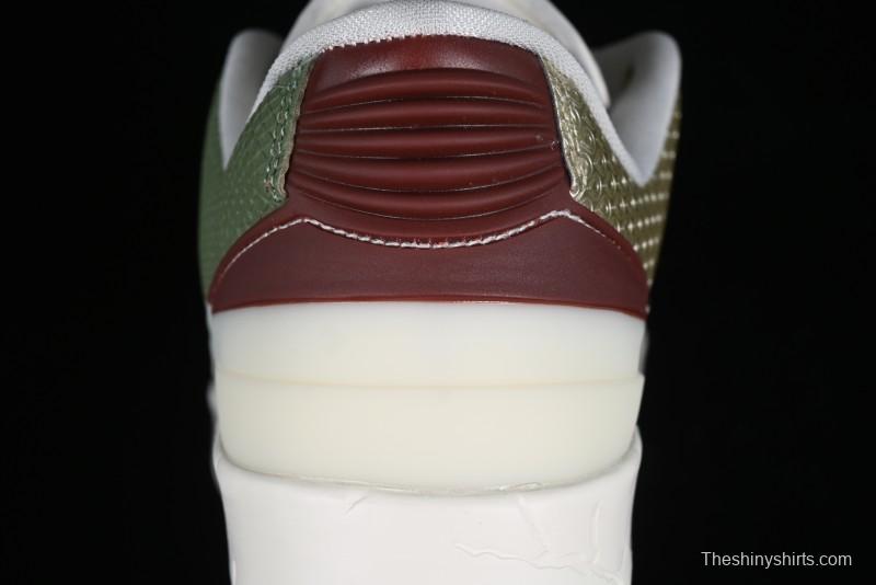 Nike Air Jordan 2 Low Chinese New Year AJ2 Dragon Year Sneakers - FJ6871-100