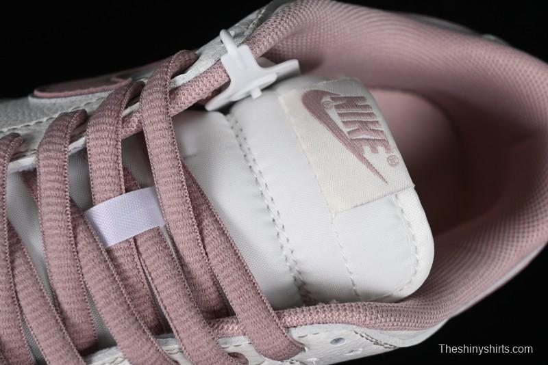 Nike Supreme x SB Dunk Low Collaboration - Rouge Pink Anniversary High-End Custom Low-Top Casual Skate Shoes - DY1503-006