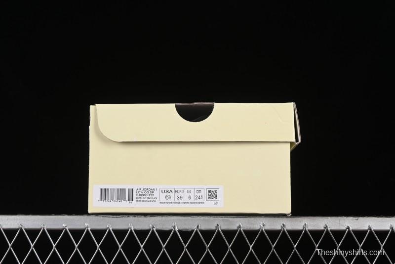 Nike Travis Scott x Fragment Design x Air Jordan 1 Low OG SP AJ1 Supreme Collaboration - SJ0086-132