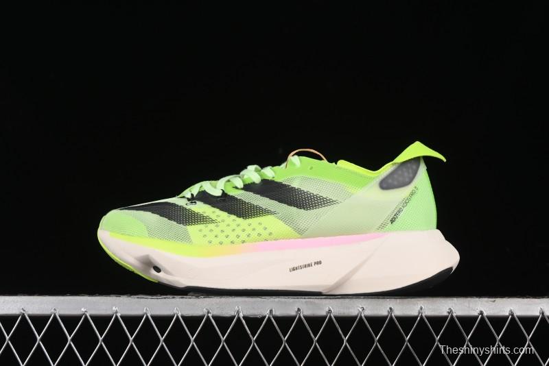 Adidas Adizero Adios Lightweight Breathable Low-Top Running Shoes - IG6445