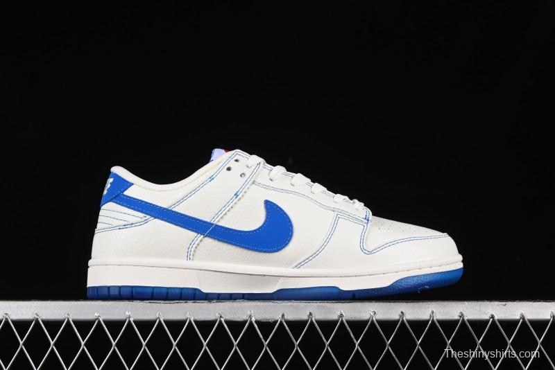Nike SB Dunk Low Pepsi Anniversary Premium Custom Low-Top Casual Skate Shoes - XB3802-349