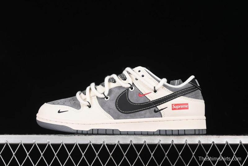 Nike SB Dunk Low Stussy Anniversary Edition Customized Low-Top Casual Sneakers - SJ2068-287