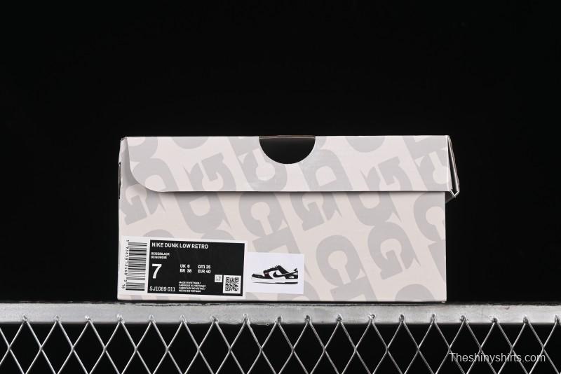 Nike SB Dunk Low The North Face Collaboration - Black Pig Eight Black Hook Anniversary High-End Custom Low-Top Casual Sneakers - SJ1089-011