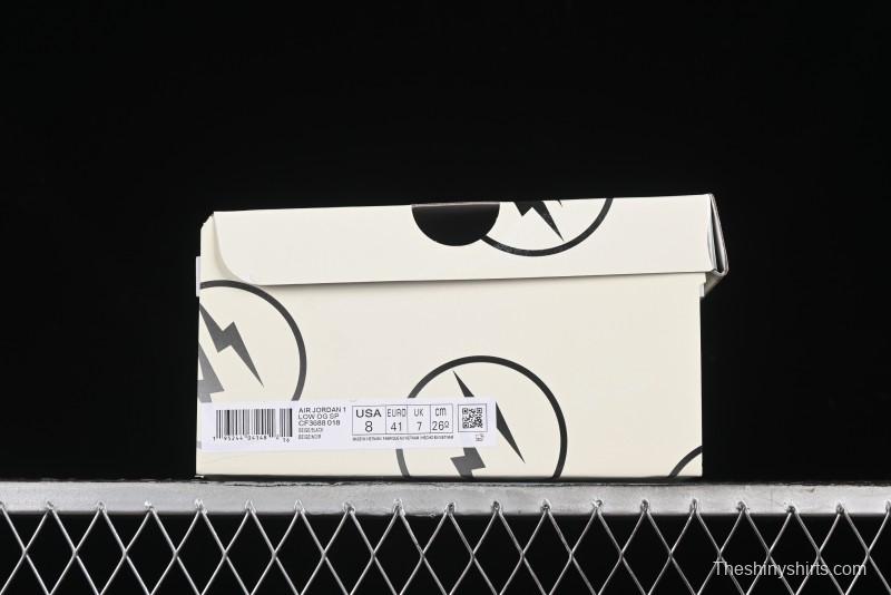 Nike Travis Scott x Fragment Design x Air Jordan 1 Low OG SP AJ1 Sneakers - CF3688-018