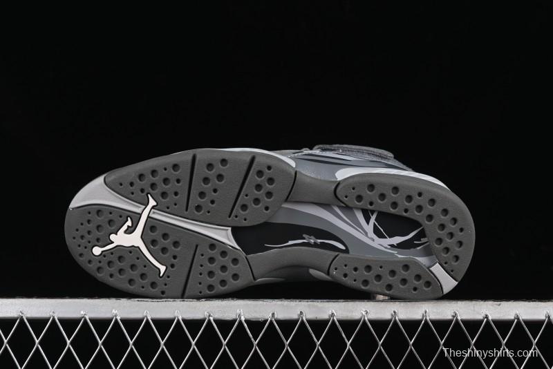 Nike Air Jordan 8 Retro "Cool Grey" Basketball Shoes - 305381-014