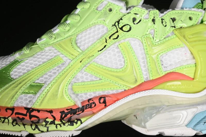 Balenciaga Runner Kith Four Color Retro Casual Sneakers - WRNMT4697