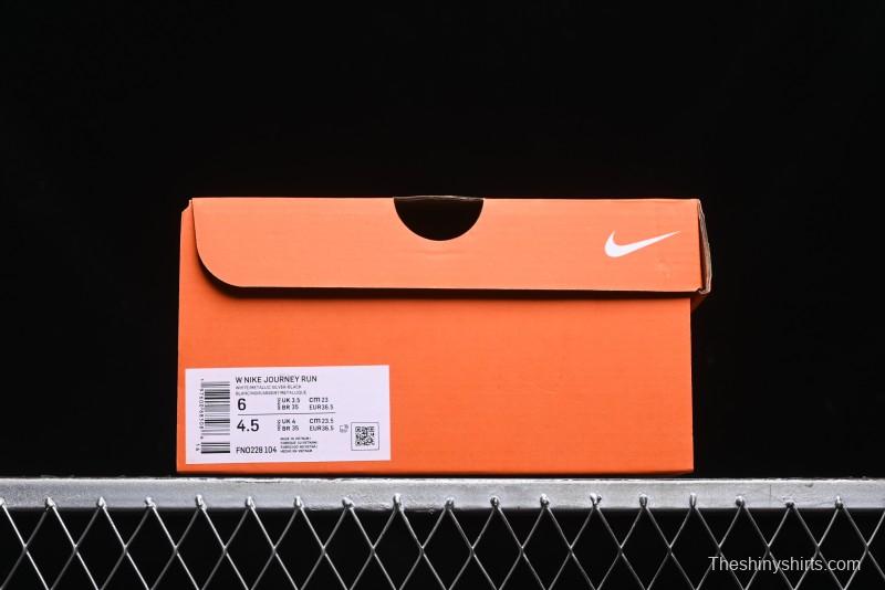 Nike Journey Run 2024 Low-Top Casual Running Shoes with Shock Absorption Anti-Slip and Wear-Resistant Design - FN0228-104