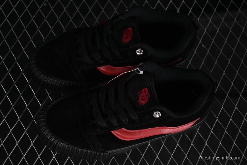 Vans Knu Skool Low Top Retro Casual Vulcanized Slip-On Shoes - VN0009QCSWE