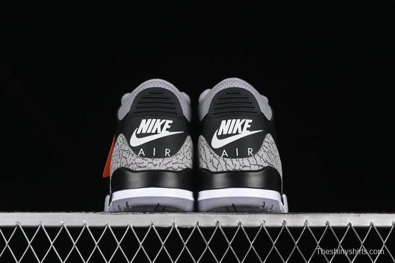 Nike Air Jordan 3 Retro "Black Cement" Basketball Shoes - DN3707-010
