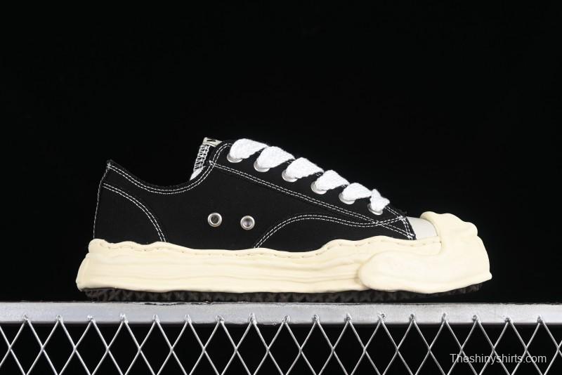 Wayne MMY Original Sole Leather Low Sneaker with Deconstructed Ice Cream Sole - W.E5