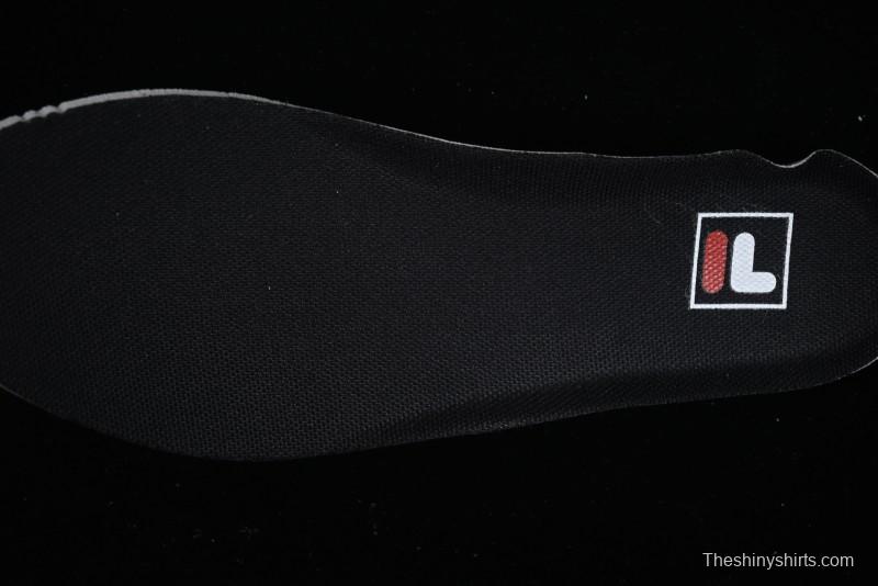 Fila Fusion Retro Mars Running Shoes with Lace-Up Design and Cushioned Sole - F12W422103FBK