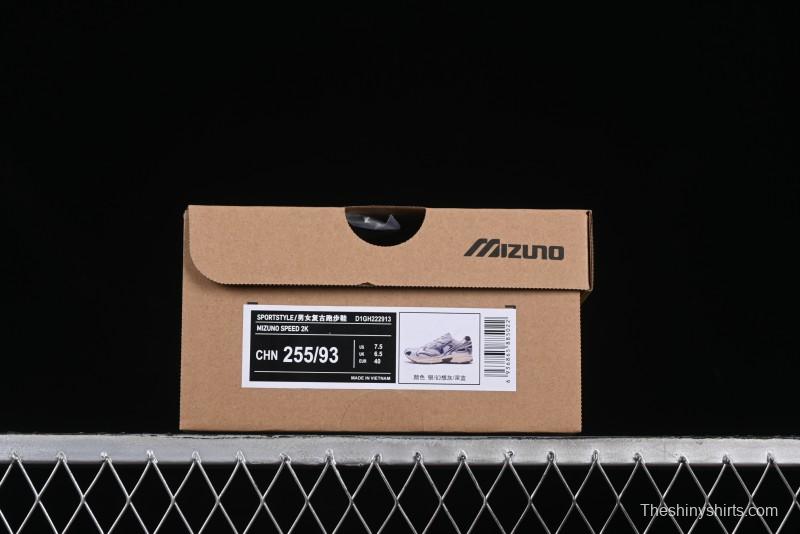 Mizuno Speed 2K Breathable Low-Cut Casual Running Shoes with Synthetic Leather - D1GH222913