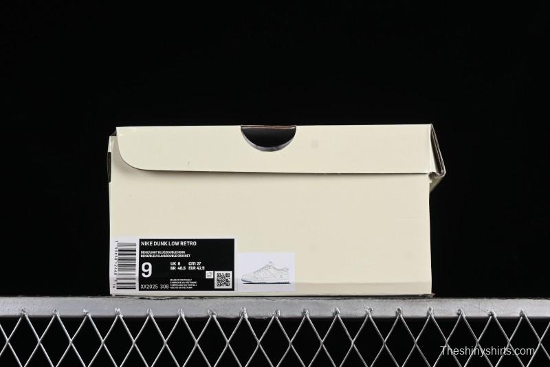 Nike SB Dunk Low LV Collaboration - Double Swoosh Beige Blue Anniversary High-End Custom Low-Top Casual Skate Shoes - XX2025-308