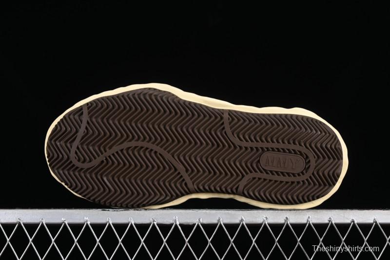 Wayne MMY Original Sole Leather Low Sneaker with Deconstructed Ice Cream Sole - W.E5