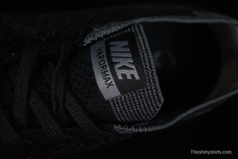 Nike Vapormax Flyknit Breathable Casual Running Shoes with Full-Length Air Cushion - 849558-007