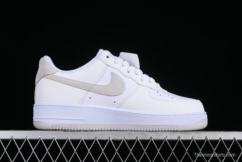 Nike Air Force 1 '07 Low Casual Sneakers with Full-Length Air Cushion - FN5832-100