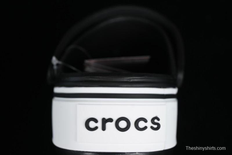 Crocs Crocband Platform Rainbow Comfortable Thick-Soled Clogs - B.D4