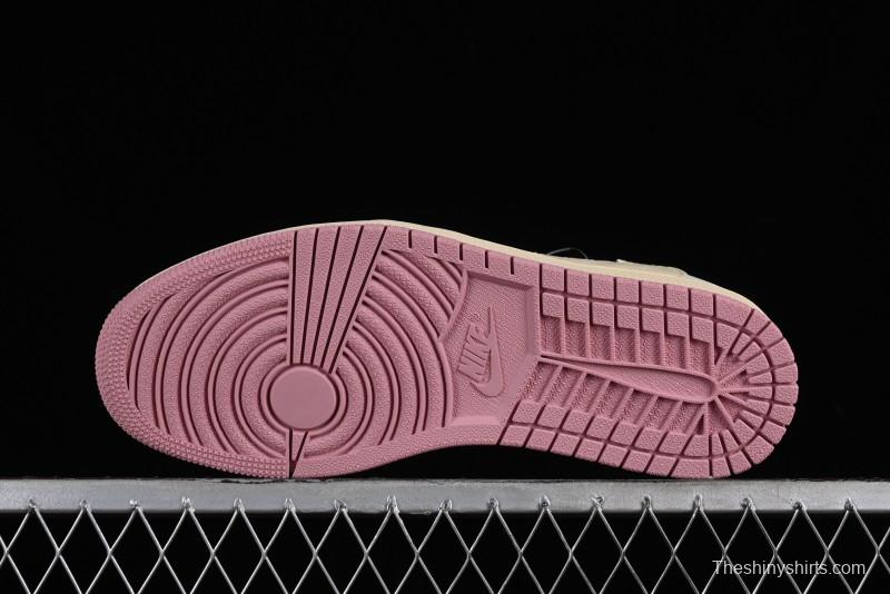 Nike Travis Scott x Air Jordan 1 Low OG AJ1 Reverse Swoosh Sneakers - DM7866-600