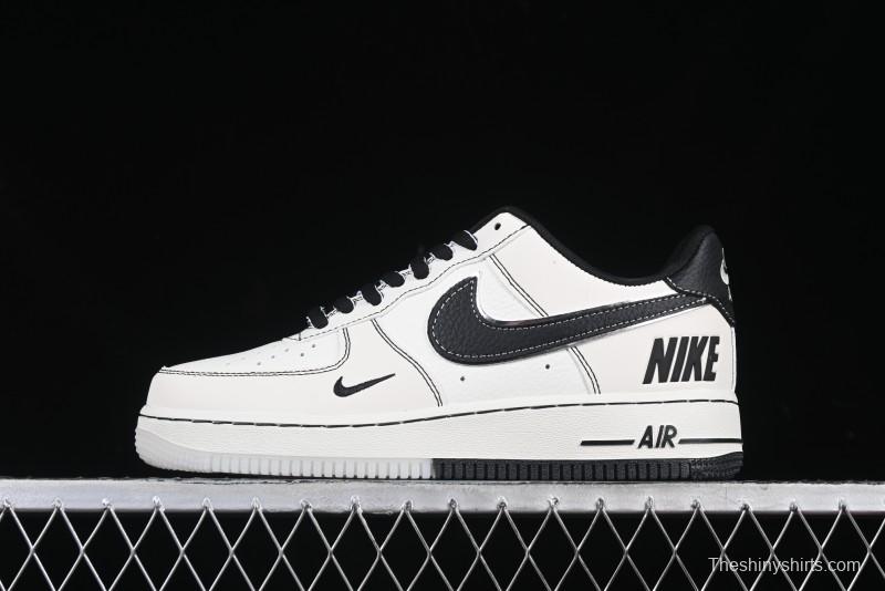 Nike Air Force 1 '07 Low Collaboration Sneakers with Black Stitch Dual-Color Sole - CH6336-515