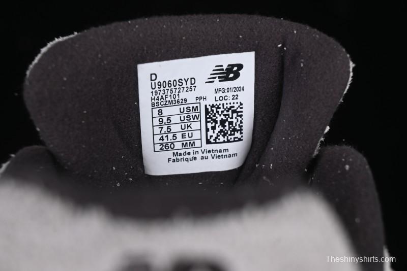 New Balance 9060 Retro Casual Running Sneakers with ABZORB Cushioning Technology - U9060SYD