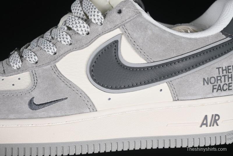 Nike Air Force 1 '07 Low The North Face Collaboration Versatile Beige-Grey Casual Sneakers - XZ6188-760